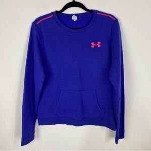 Under Armour Purple & Pink Crewneck Sweatshirt